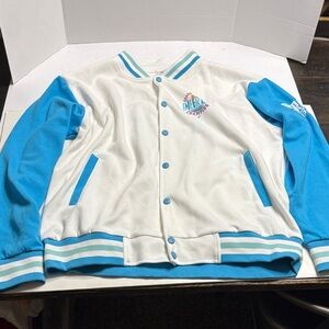 Varsity woman’s Jacket in Blue and White